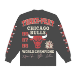 3 Peat Bulls Long Sleeve