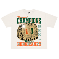 01’ Miami Hurricanes Tee