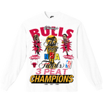 Three Peat Bulls Long sleeve