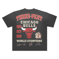 3 Peat Bulls Tee