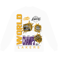 Three Peat Lakers Long Sleeve