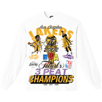 Three Peat Lakers Long Sleeve